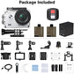 AKASO EK7000 4K30FPS 20MP WiFi Action Camera with EIS Ultra HD 131FT Waterproof Underwater Camera Remote Control 4X Zoom Support External Microphone