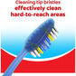 Colgate Extra Clean Toothbrush, Soft Toothbrush for Adults, 3 Count (Pack of 1)