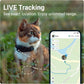 Tractive GPS Tracker & Health Monitoring for Cats (9 lbs+) - Market Leading Pet GPS Location Tracker | Wellness & Escape Alerts | Waterproof | Works with Any Collar (Dark Blue)