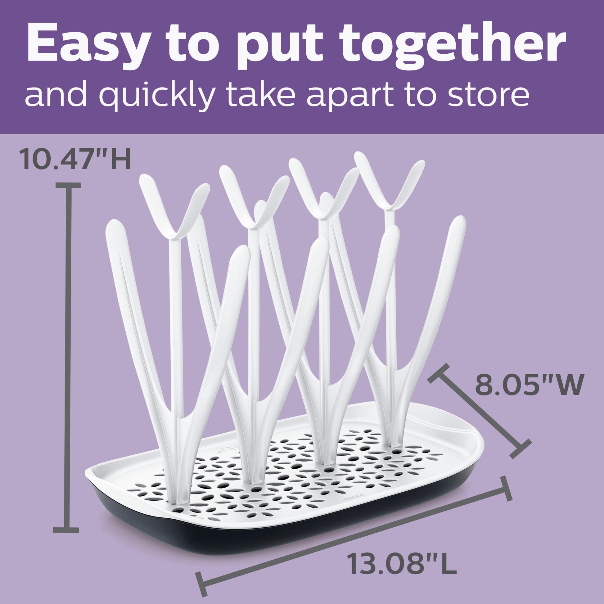 Buy now Philips AVENT Drying Rack, White, SCF149/00 at indiglob india