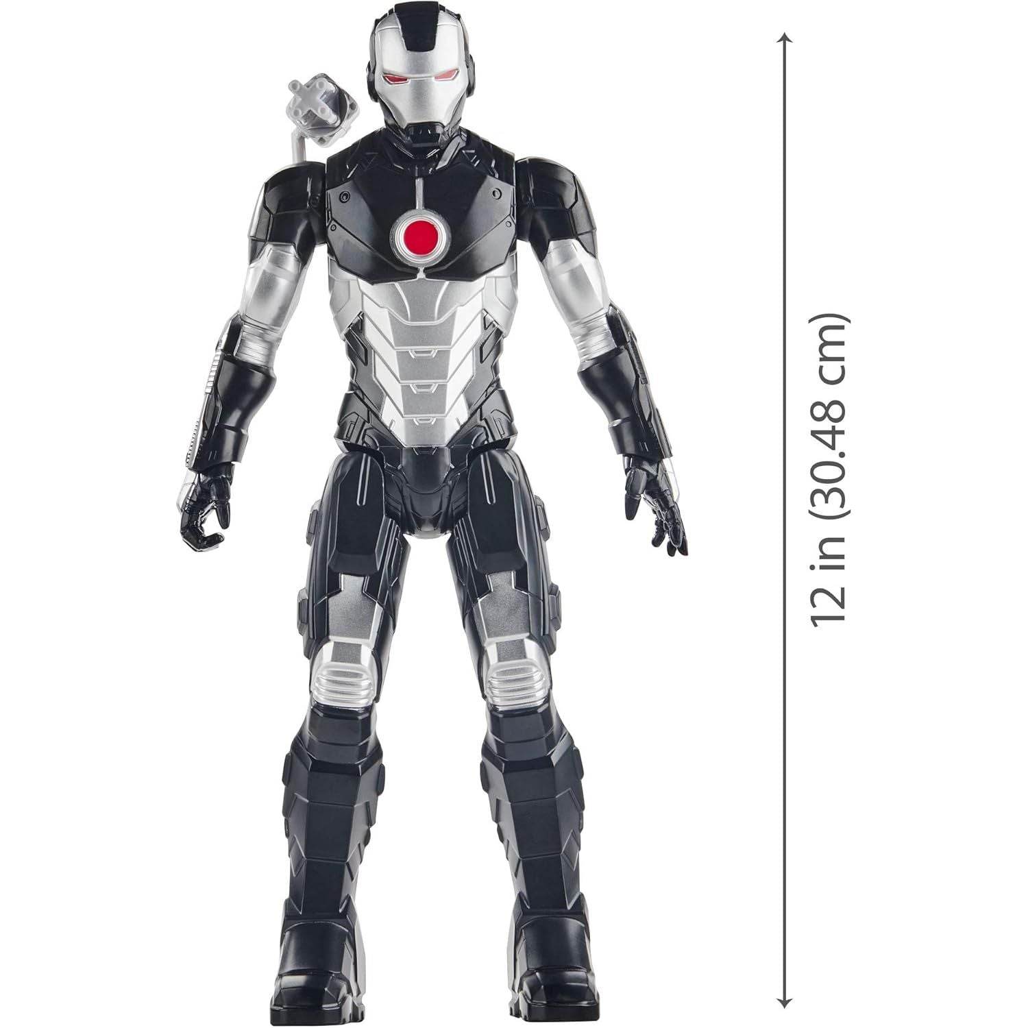 Avengers Titan Hero Series Blast Gear Marvel’s War Machine Action Figure, 12-Inch Toy, Inspired by The Marvel Universe, for Kids Ages 4 and Up - My Store