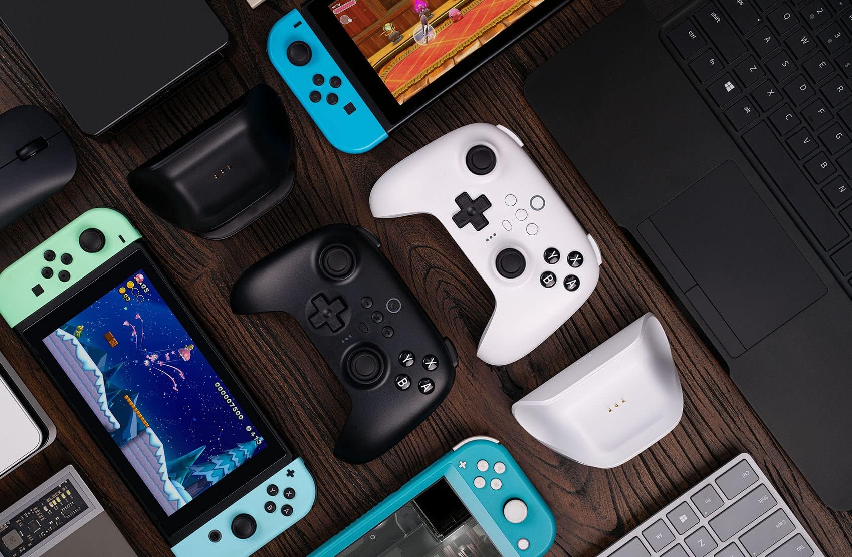 Buy now 8Bitdo Ultimate Bluetooth Controller with Charging Dock, Wireless Switch Controller for Switch and Windows at indiglob india