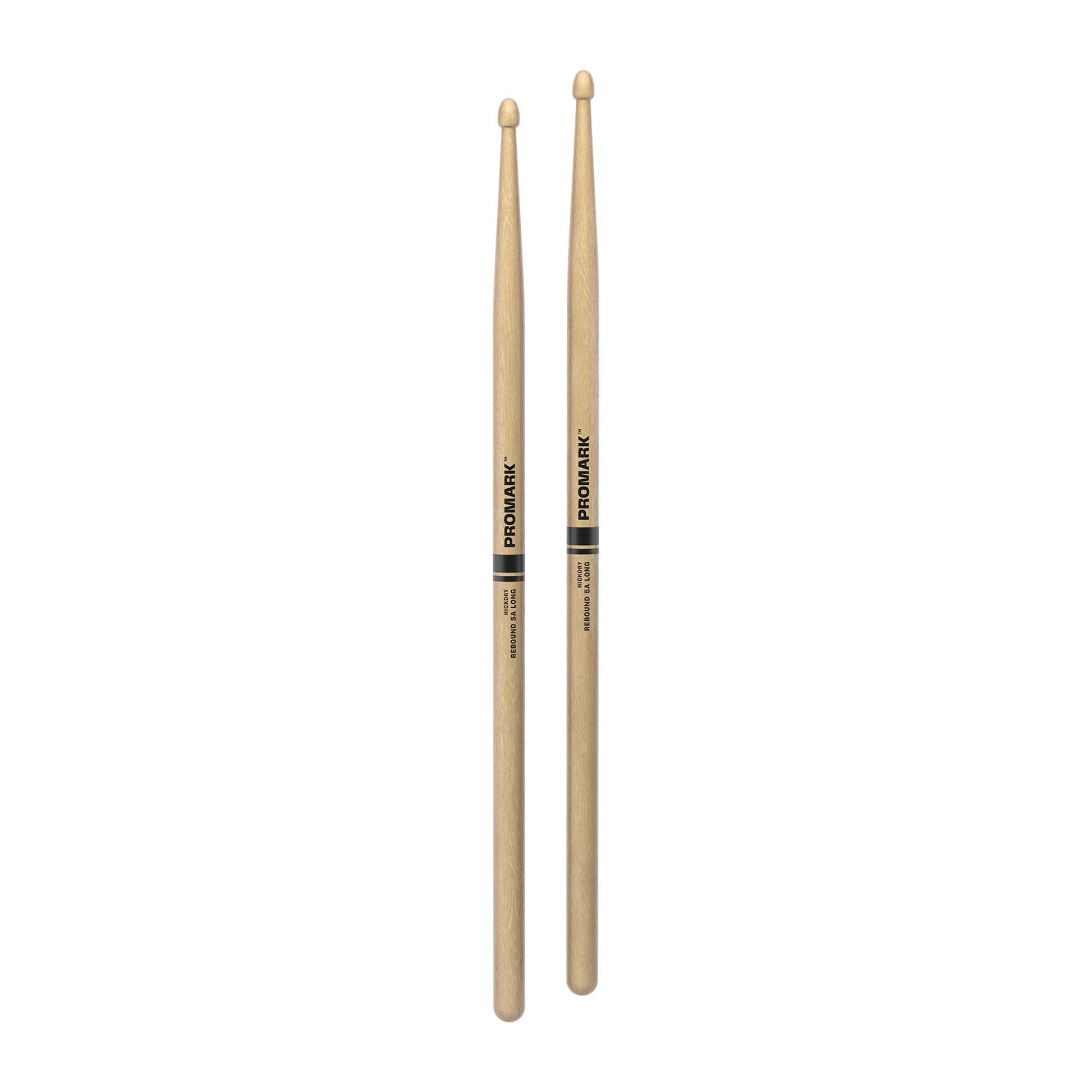 Buy now ProMark Rebound 5A Long Hickory Drumsticks, Acorn Wood Tip, 1 Pair at indiglob india