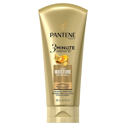 Pantene Moisture Renewal 3 Minute Miracle Deep Conditioner, 6 Fluid Ounce