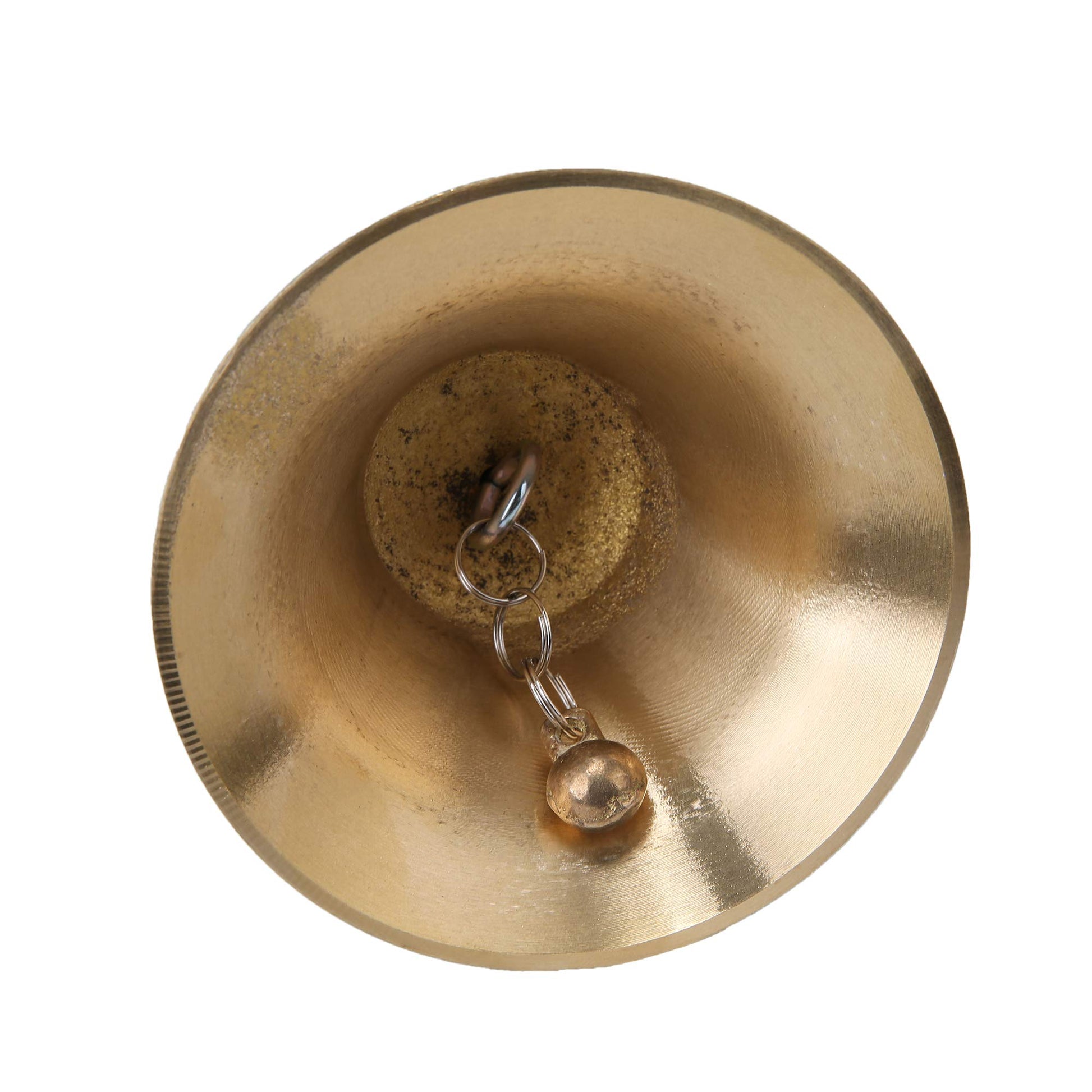 Buy now Super Loud Solid Brass Hand Call Bell at indiglob india