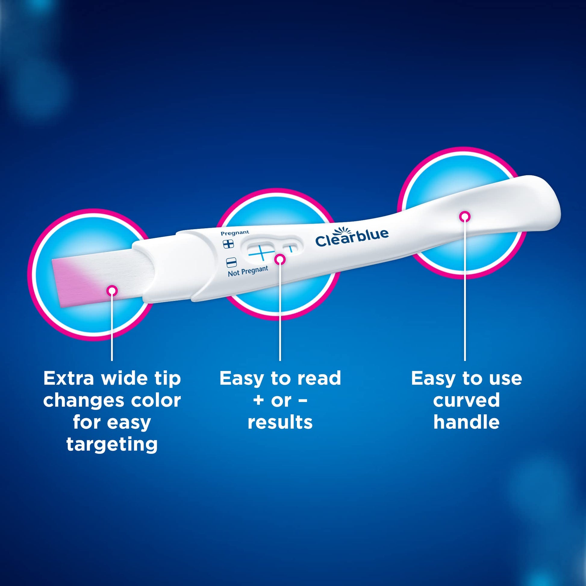 Buy now Clearblue Pregnancy Test Combo Pack, 4ct - Digital with Smart Countdown & Rapid Detection - Value Pack at indiglob india