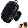 VWMYQ Face Scrubber, Silicone Face Scrubber for Men Facial Cleansing Brush Silicone Face Wash Brush Manual Waterproof Cleansing Skin Care Face Brushes for Exfoliating- Black - Black