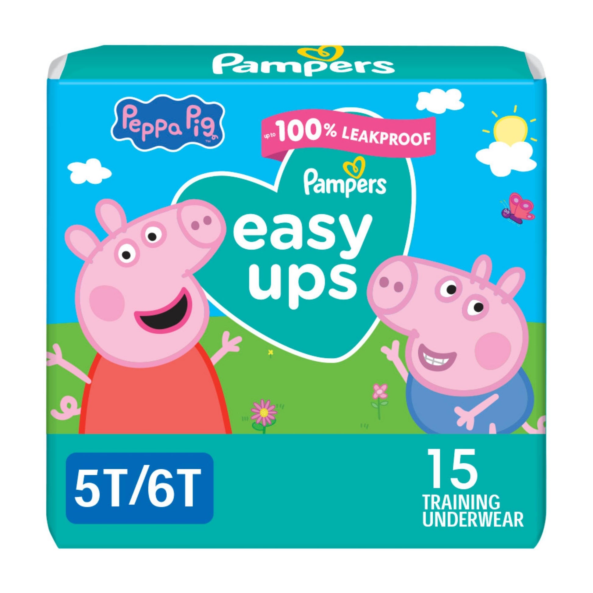 Buy now Pampers Training Pants - Easy Ups Girls & Boys - Size 3T-4T, 22 Count, Peppa Pig Underwear (Packaging May Vary) 5T-6T (B08WQZSNL2) at indiglob india