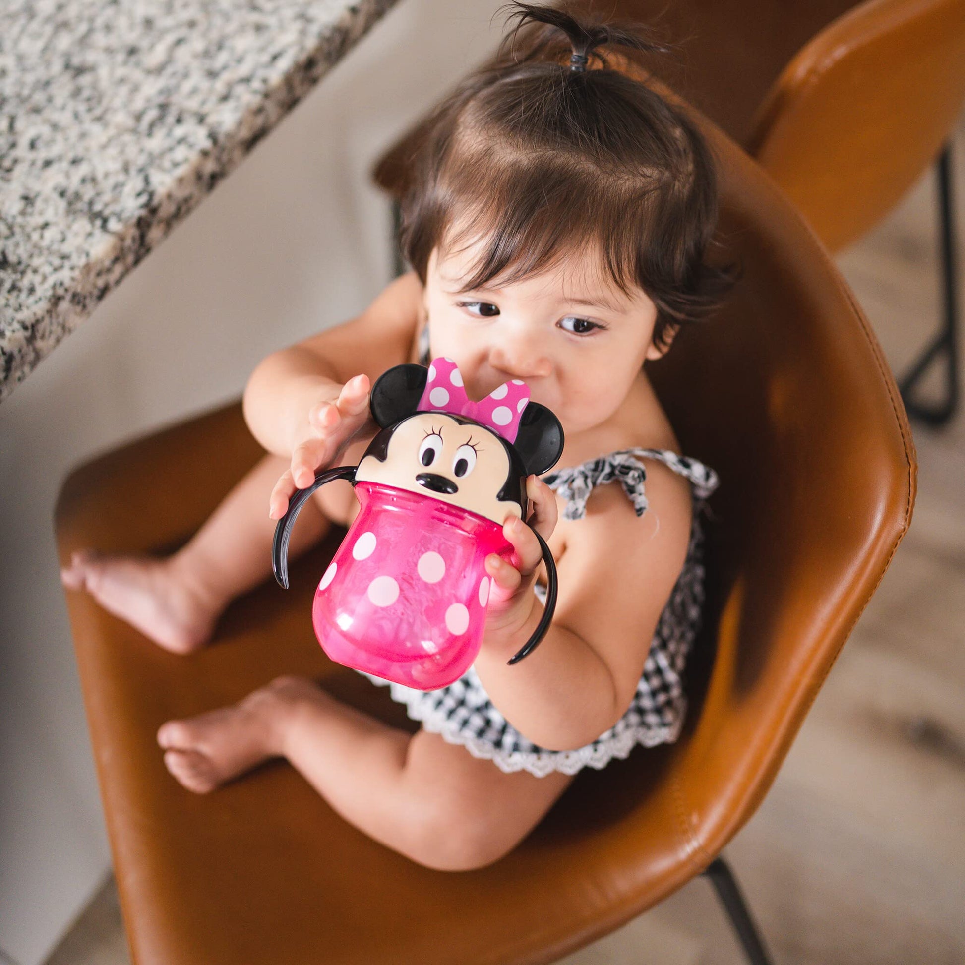 Buy now The First Years Disney Minnie Mouse Trainer Straw Cup - Disney Toddler Cups with Straw - 9 Months and Up - 7 Oz at indiglob india