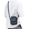 Small Crossbody Bag Side Shoulder Bag For Men, Women Mini Messenger Bag - Blue-large