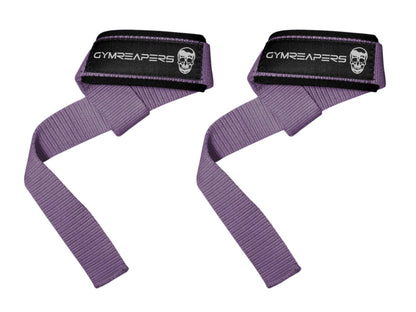 Buy now Gymreapers Lifting Wrist Straps for Weightlifting, Bodybuilding, Powerlifting, Strength Training, & Deadlifts - Padded Neoprene with 18 inch Cotton Lilac at indiglob india