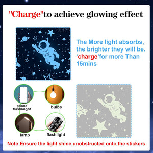 530Pcs Glowing Stars for Ceiling,Glow in The Dark Stars,Space Wall Decals Solar System Galaxy Planets Wall Stickers for Kids, Wall Decor for Girls Kids Bedroom Nursery Birthday Party Favor