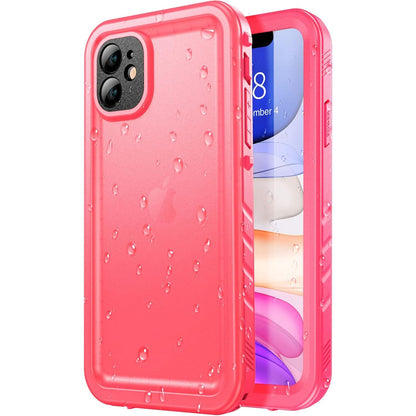 SPORTLINK Waterproof Case for iPhone 11, Full Body Heavy Duty Protection Full Sealed Cover Shockproof Dustproof Built-in Clear Screen Protector Rugged Case for iPhone 11 6.1 Inch
