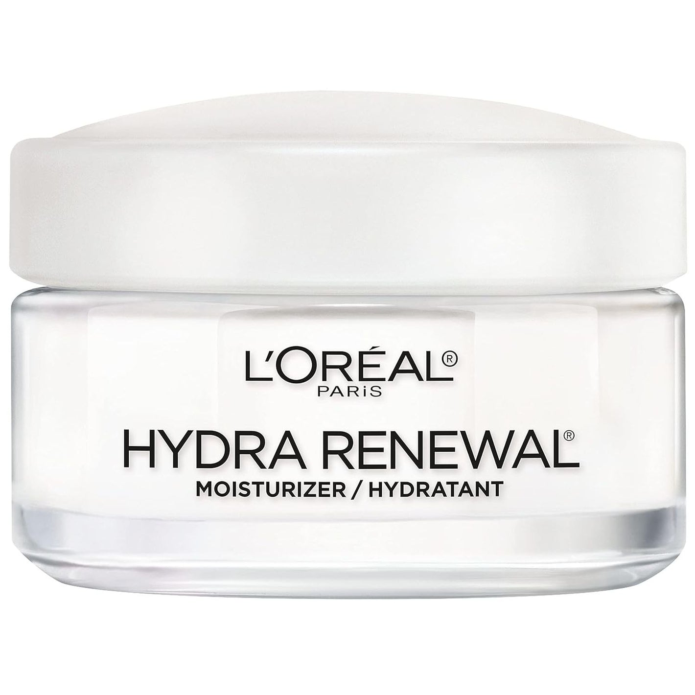 L'Oreal Paris Skincare Hydra-Renewal Face Moisturizer with Pro-Vitamin B5 for Dry Sensitive Skin, All-Day Hydration, 1.7 Oz