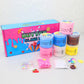 7 Pack Cake Butter Slime Kits, Soft and Non-Sticky Slime Kit Party Favors for Girls and Boys