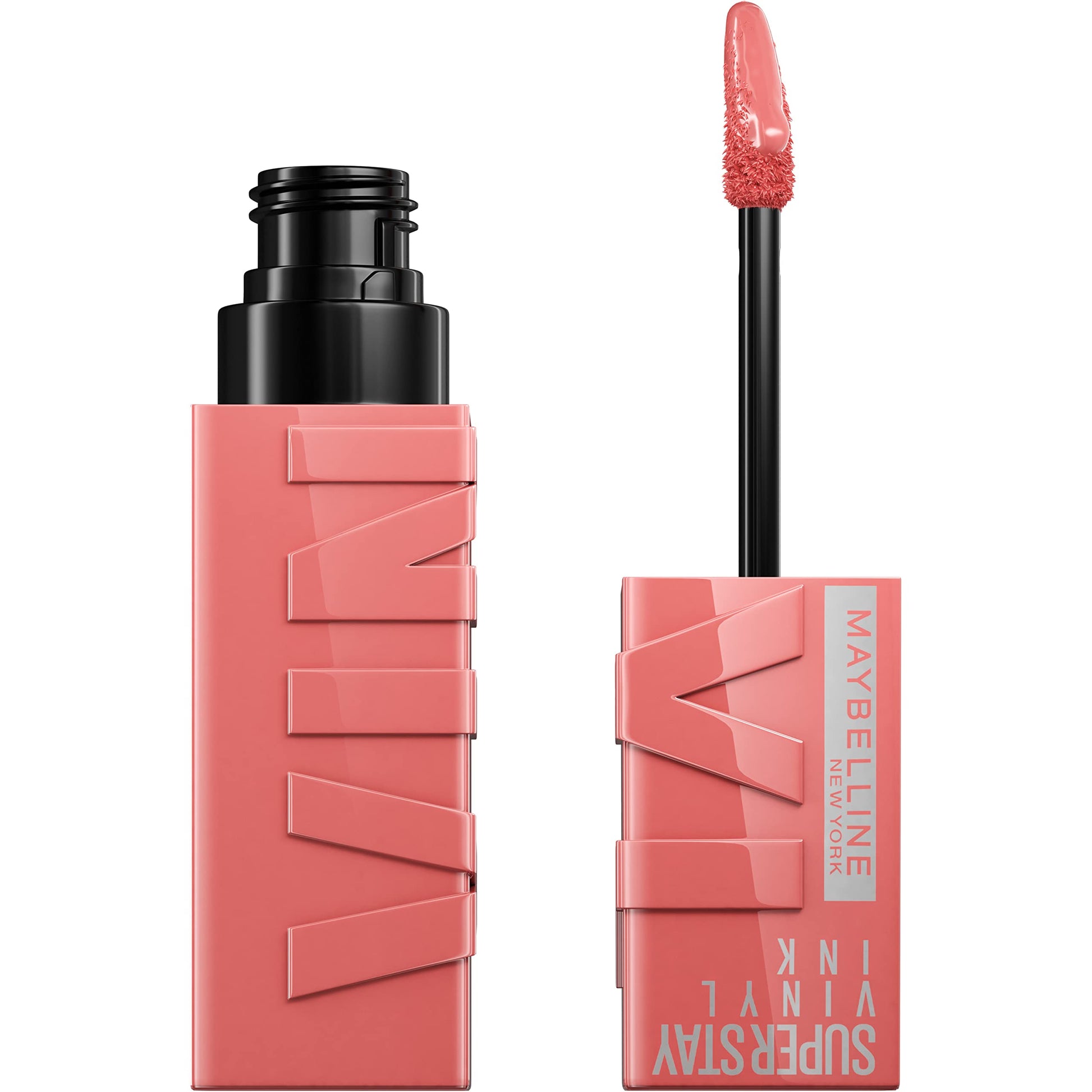 Buy now Maybelline Super Stay Vinyl Ink Longwear No-Budge Liquid Lipcolor Makeup, Highly Pigmented Color and Instant Shine, Cheeky, Rose Nude Lipstick, 0.14 fl oz, 1 Count at indiglob india