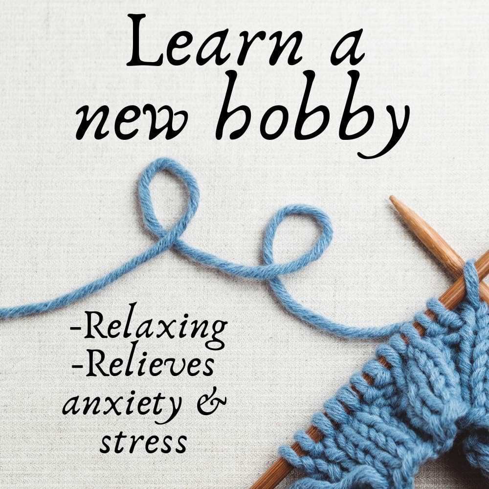 Buy now Thoughtful Stitch Knitting Kit for Beginners Adults & Kid Friendly- Complete Knitting Kit - Learn to Knit Yarn Set with Tutorial Book for Adult Hobbies - 100% Cotton Wool & Bamboo Knitting Needle at indiglob india
