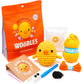 The Woobles Crochet Kit for Beginners - Easy Arts and Crafts Knitting & Crochet Animals Kit As Seen On Shark Tank - Kiki The Chick
