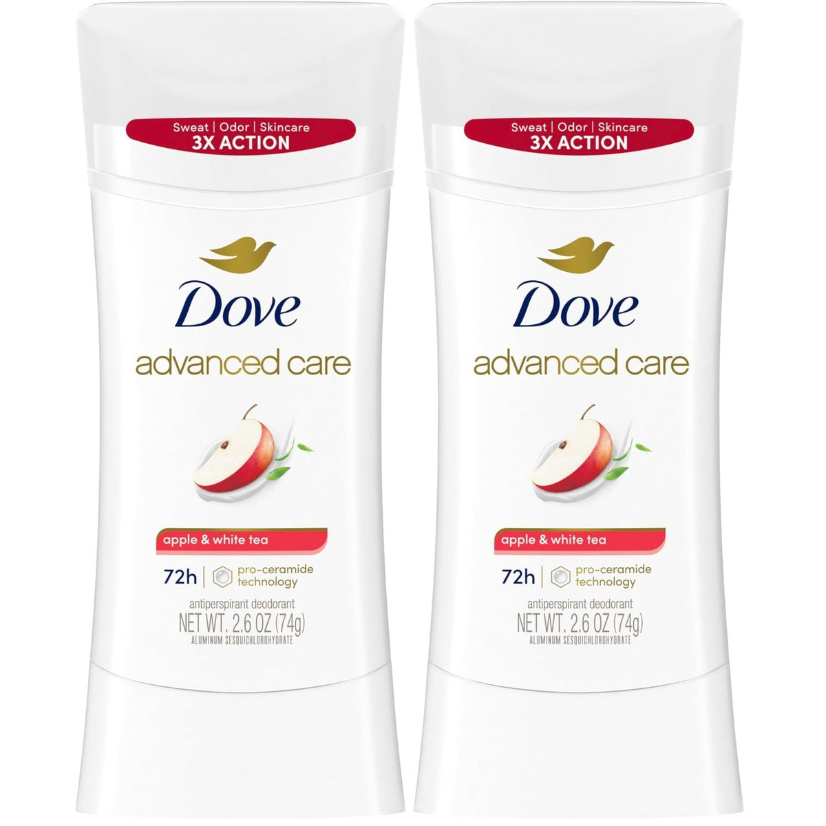 Buy now Dove Advanced Care Antiperspirant Deodorant, Revive, 2.6 Ounce (Pack of 2) at indiglob india
