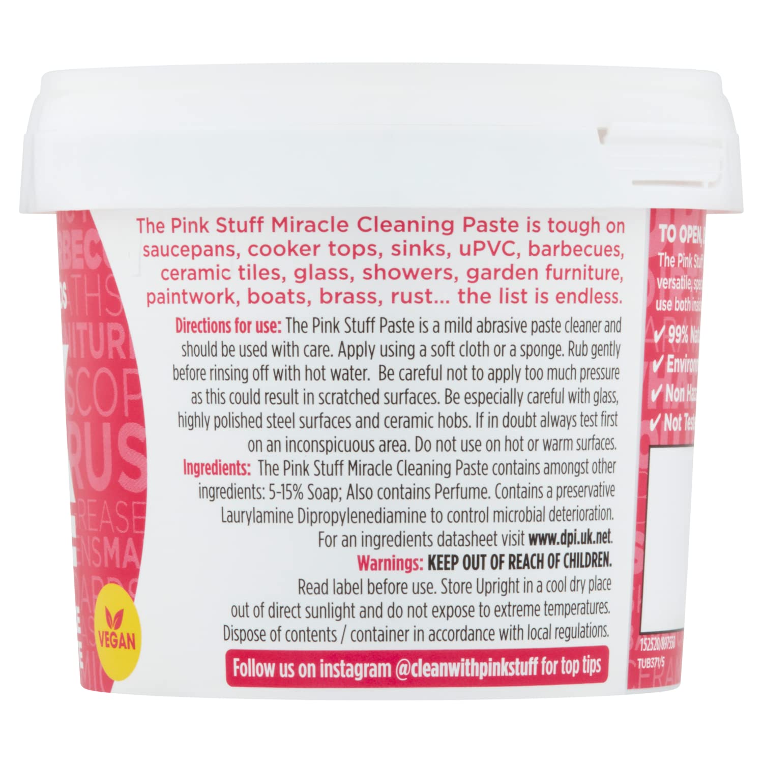 Buy now Stardrops - The Pink Stuff - The Miracle All Purpose Cleaning Paste at indiglob india