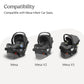 Buy now UPPAbaby Extra Mesa Car Seat Base / Compatible with Mesa, V2 & V3 Infant Car Seats / SmartSecure Installation at indiglob india
