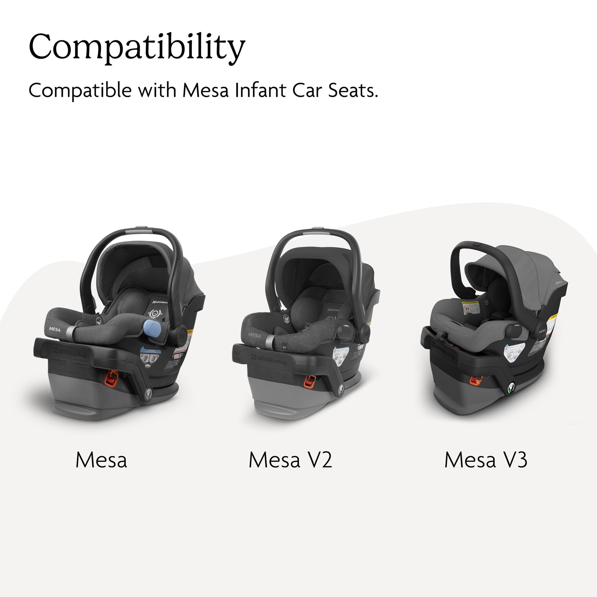 Buy now UPPAbaby Extra Mesa Car Seat Base / Compatible with Mesa, V2 & V3 Infant Car Seats / SmartSecure Installation at indiglob india