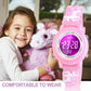 Waterproof LED Kids Watches with Alarm - Kids Toys Gifts for Girls Age 3-10