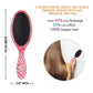 Wet Brush Original Detangler Hair Brush, Bamboo (Liquid Tropics) - Detangler Brush with Soft & Flexible Bristles - Detangling Brush for Curly Hair - Tangle-Free Brush for Straight, Thick, & Wavy Hair