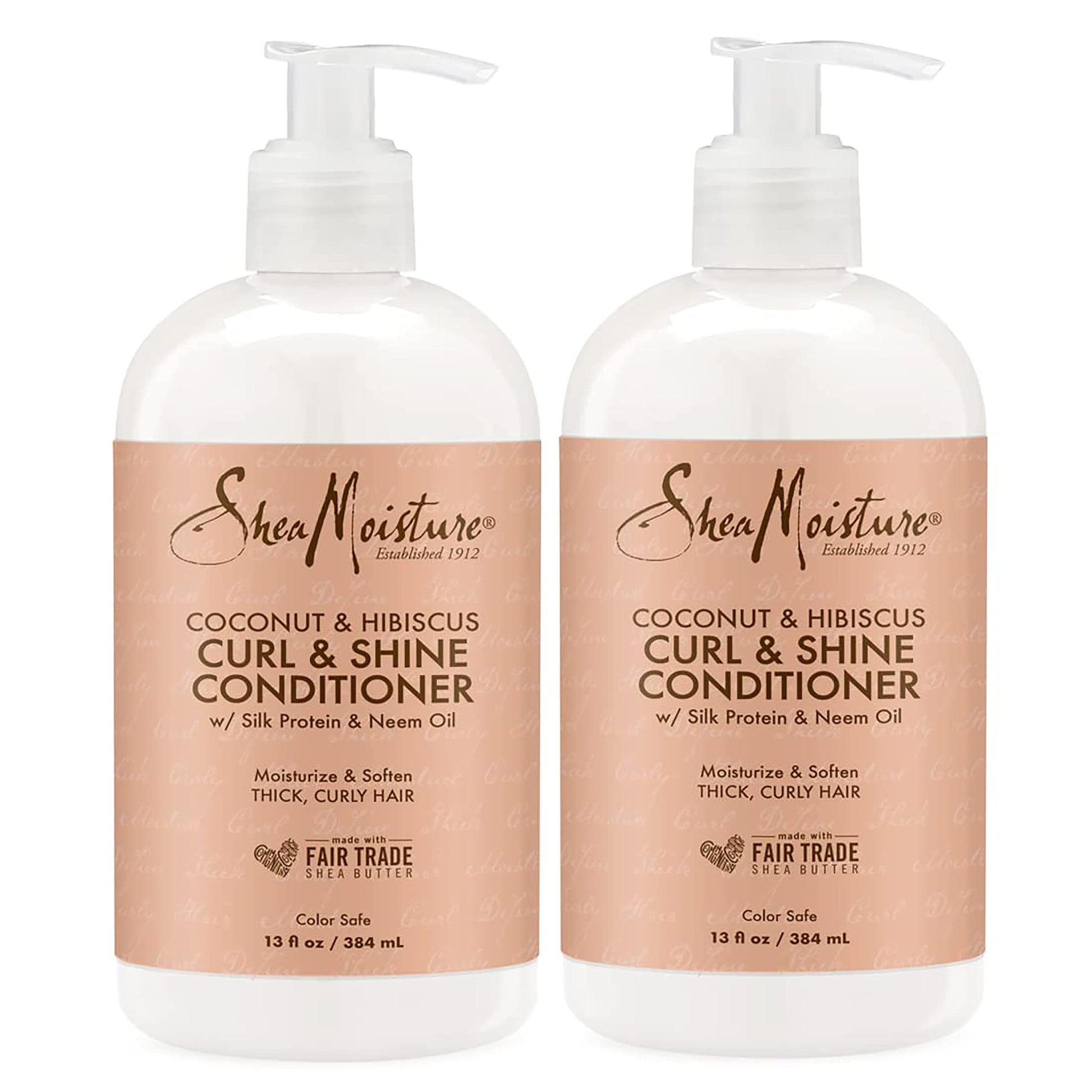 Buy now SheaMoisture Curl & Shine Conditioner Coconut & Hibiscus, for Thick, Curly Hair to Moisturize & Soften, 13 oz at indiglob india