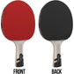 PRO SPIN Ping Pong Paddles - Professional Level Table Tennis Rackets with Carbon Fiber for Superior Control | 7-Ply Blade, Premium Rubber, 2.0mm Sponge | Includes Protector Case