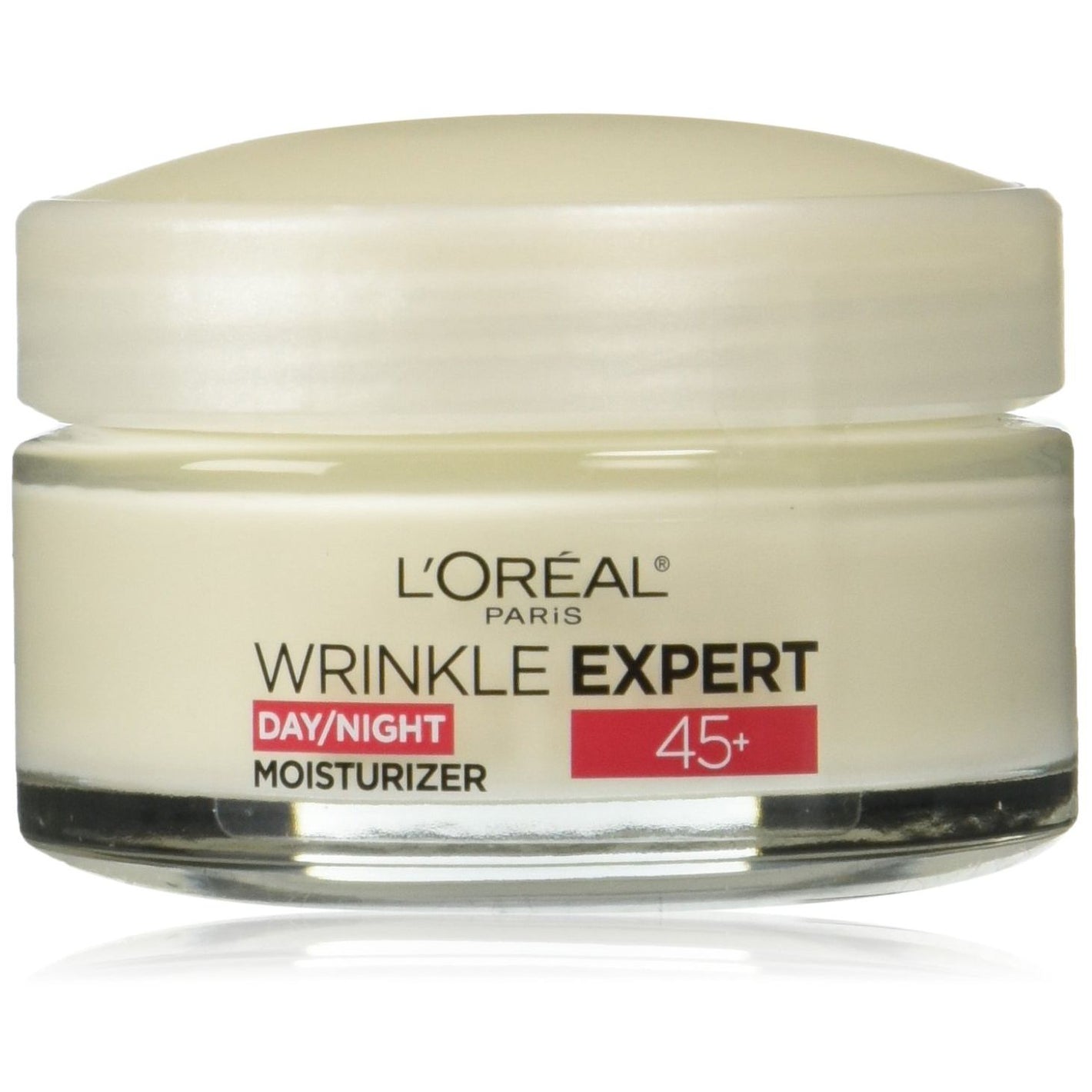 L'Oreal Paris Wrinkle Expert 45+ Anti-Aging Face Moisturizer with Retino-Peptide, Non-Greasy, Suitable for Sensitive Skin, 1.7 fl. Oz