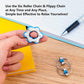 Bike Chain Fidget Toys Set - Six Roller & Key Flippy Chain for ADHD, ADD, Autism, Anxiety Relief for Adults and Teens