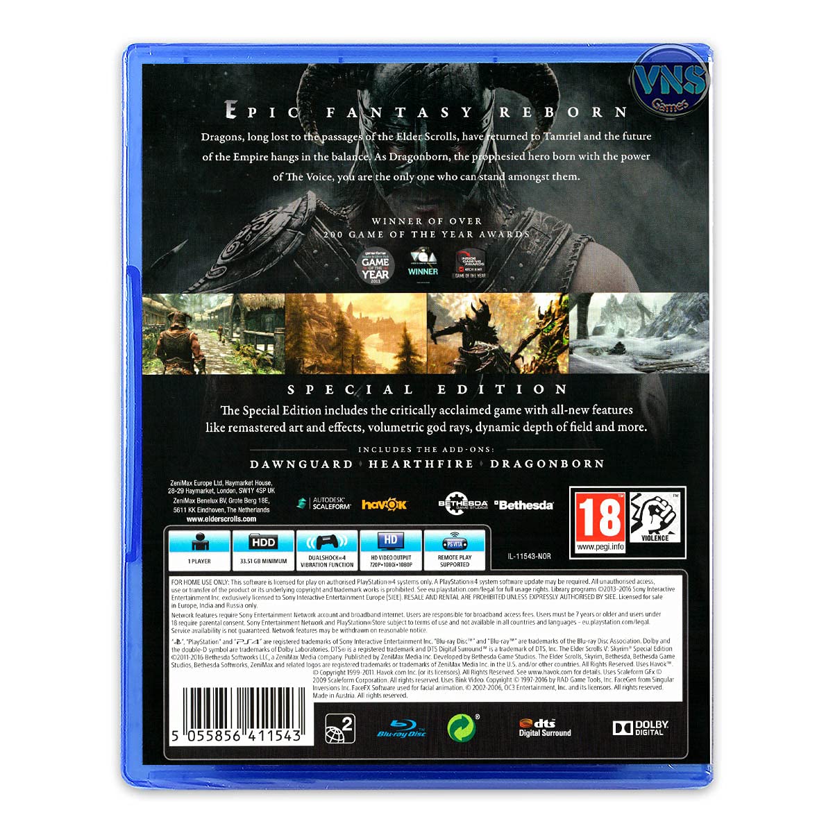 Buy now Elder Scrolls V: Skyrim Special Edition (PS4) at indiglob india