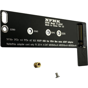 BestParts M.2 NGFF M-Key NVME SSD Convertor Card Replacement for Mac Mini Late 2014 A1347 MEGEN2 MEGEM2 MEGEQ2