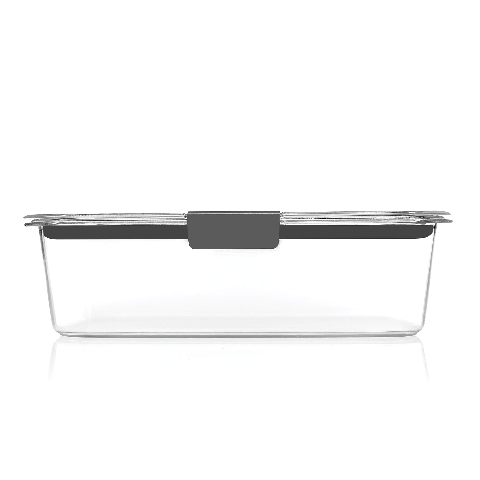 Buy now Rubbermaid Brilliance Food Storage Containers, Set of 5 (10 Pieces), BPA-Free, Leak-Proof, Clear at indiglob india