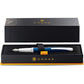 Cross ATX Refillable Fountain Presented in a Luxury Gift Box - Medium Point, Black Ink, Translucent Blue