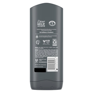 Buy now DOVE MEN + CARE Purifying Charcoal + Clay Body and Face Wash with 24-Hour Nourishing Micromoisture Technology Body Wash for Men, 13.5 oz at indiglob india