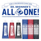 Dr. Bronner’s - All-One Toothpaste (Peppermint, 5 ounce) - 70% Organic Ingredients, Natural and Effective, Fluoride-Free, SLS-Free, Helps Freshen Breath, Reduce Plaque, Whiten Teeth, Vegan