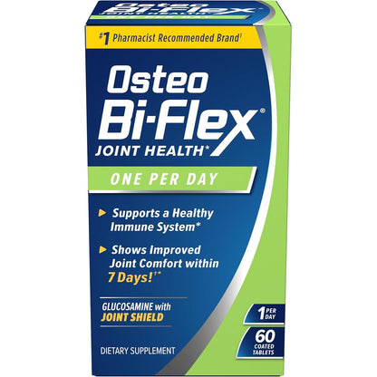 Osteo BiFlex One Per Day Glucosamine Joint Shield Dietary Supplement, Helps Strengthen Joints, 60 Count