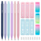 Buy now Four Candies Cute Mechanical Pencil Set, 6PCS Pastel Mechanical Pencils 0.5 & 0.7mm with 360PCS HB Leads, 3PCS Erasers and 9PCS Eraser Refills, Aesthetic School Supplies for Girls Writing at indiglob india