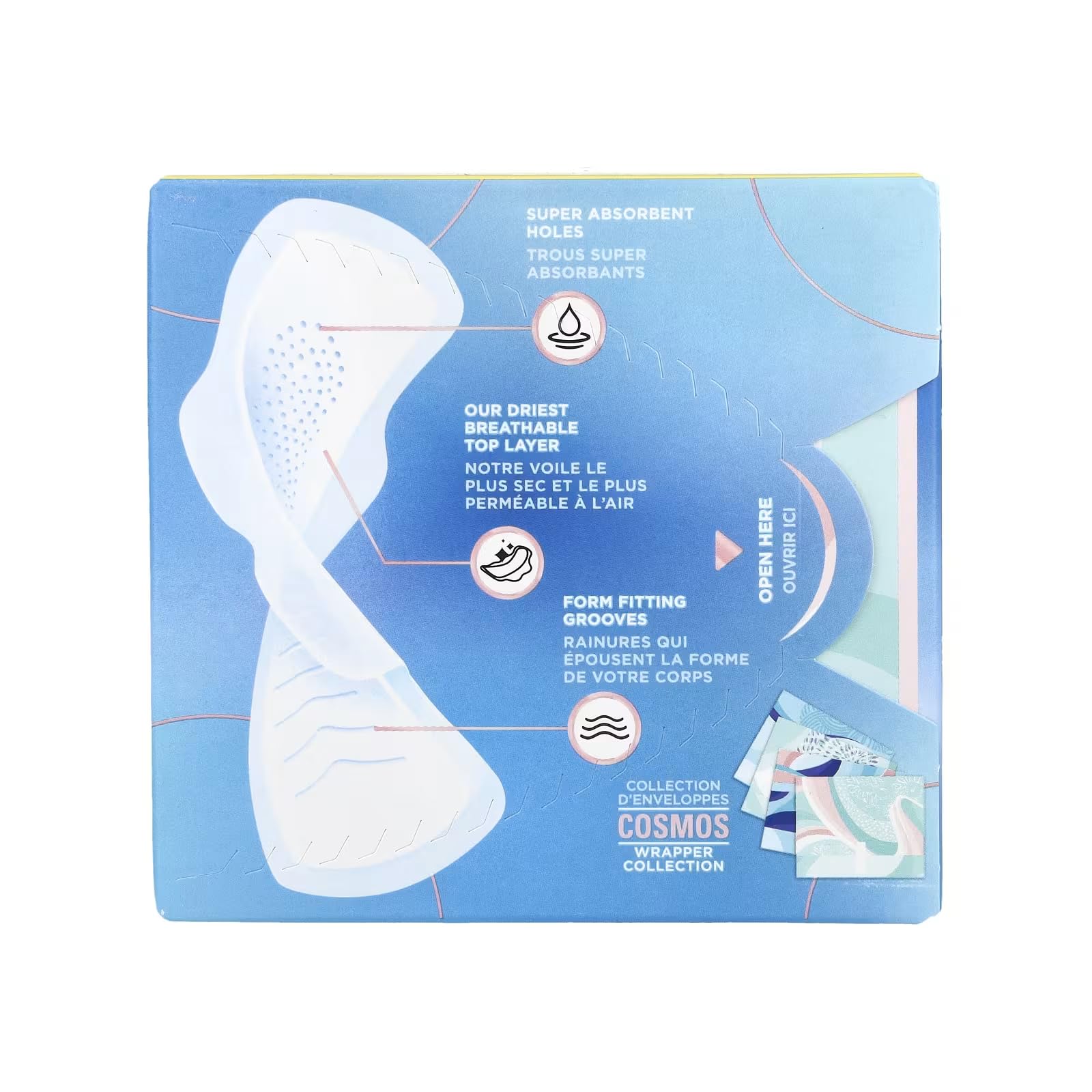 Buy now Always Pads Size 1 Infinity with Flex Foam 18 Count (Pack of 3) at indiglob india