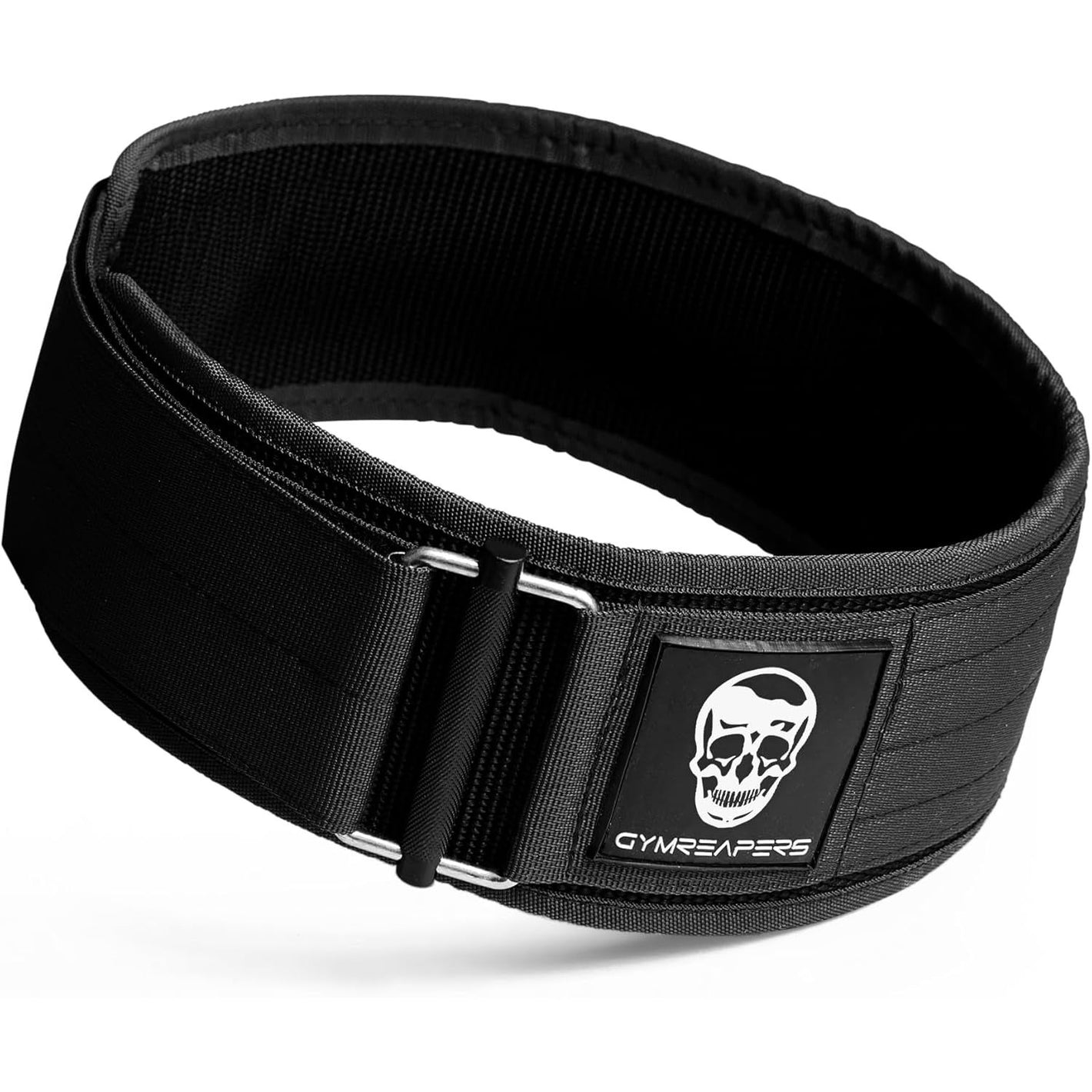 Gymreapers Quick Locking Weight Lifting Belt for Men Gym Belt for Powerlifting Deadlift Belt with 4 Inch Neoprene Metal Buckle Back Support Weightlifting Belt Women