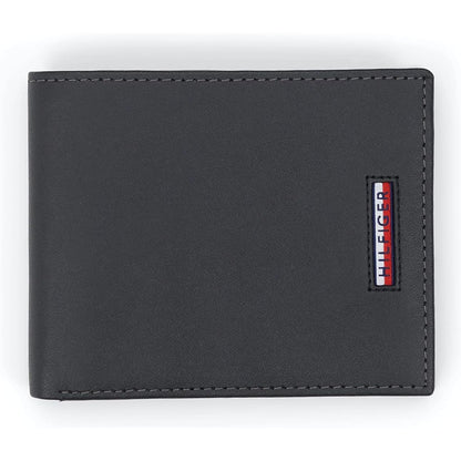 Tommy Hilfiger Men's Passcase Wallet with Removable ID Window