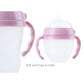 Compatible Baby Bottle Handle for Comotomo Bottles 8 oz & 5 oz, 3 Count, Pink