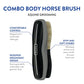 WAHL Professional Animal Equine Grooming Combo Body Horse Brush - Black