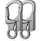 Ahiller Carabiner Clip, Double Anti-Misopening Locking Design, 3" Zinc Alloy Heavy Keychain for Outdoor Camping Hiking, Key Ring Clip