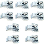Buy now QWORK Sink Bracket, 2 Undermount Sink Clips, Kitchen & Bathroom Sink Supports, 10 PACK at indiglob india