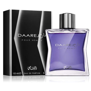 Buy now RASASI Dareej For Men Eau De Parfum Spray - 100ML (3.4 Oz) Long Lasting Arabian Perfume - Bold & Premium Fragrance for Special Occasions & Daily Wear, An Essential Perfume Men that Lasts All Day at indiglob india