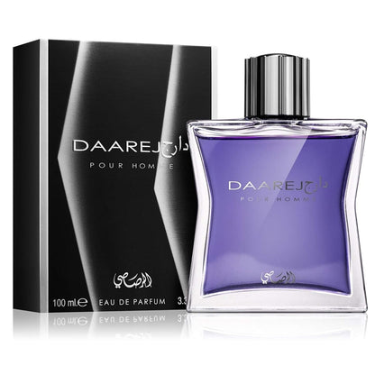 Buy now RASASI Dareej For Men Eau De Parfum Spray - 100ML (3.4 Oz) Long Lasting Arabian Perfume - Bold & Premium Fragrance for Special Occasions & Daily Wear, An Essential Perfume Men that Lasts All Day at indiglob india