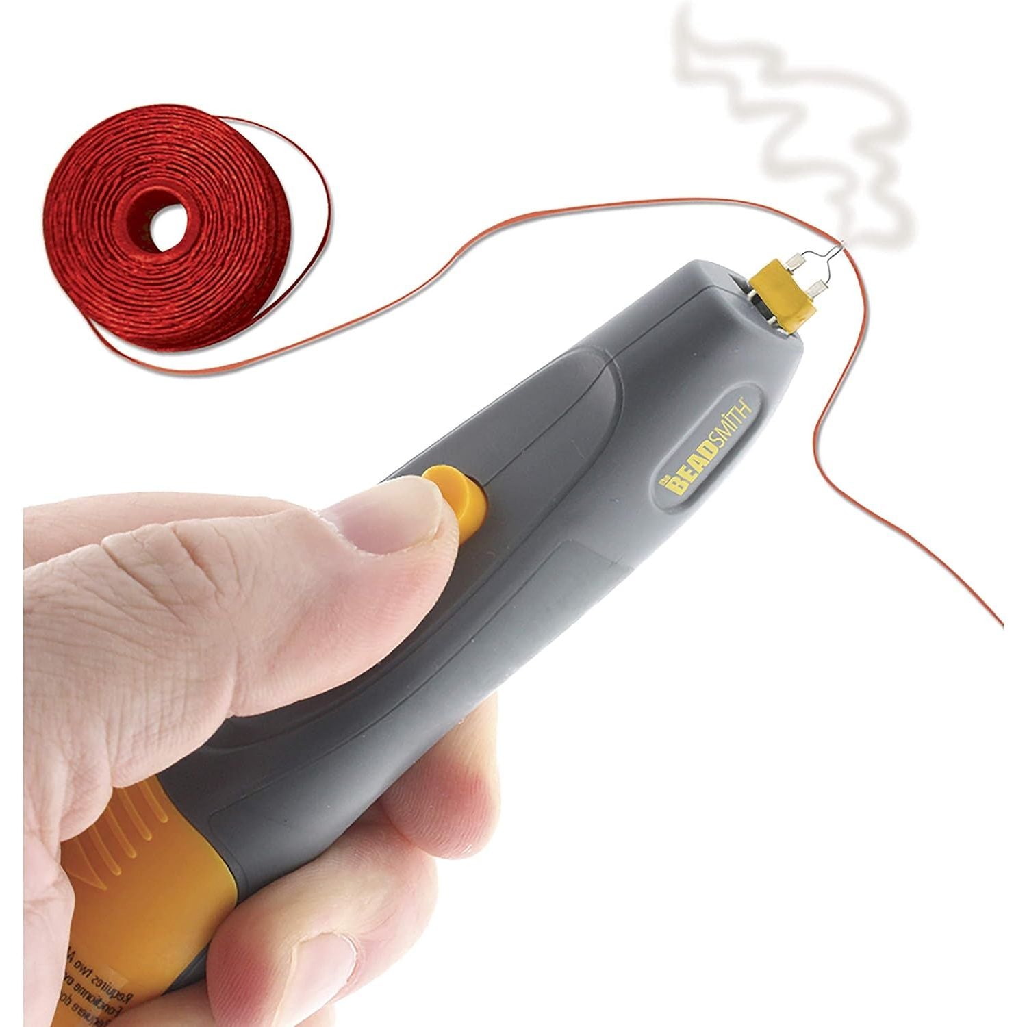 Buy now The Beadsmith Ultra Thread Zap, Thread Burner, 3 inches, Push Button, Battery Operated (2xAAA), Trim, Burn and Melt thread with one touch at indiglob india